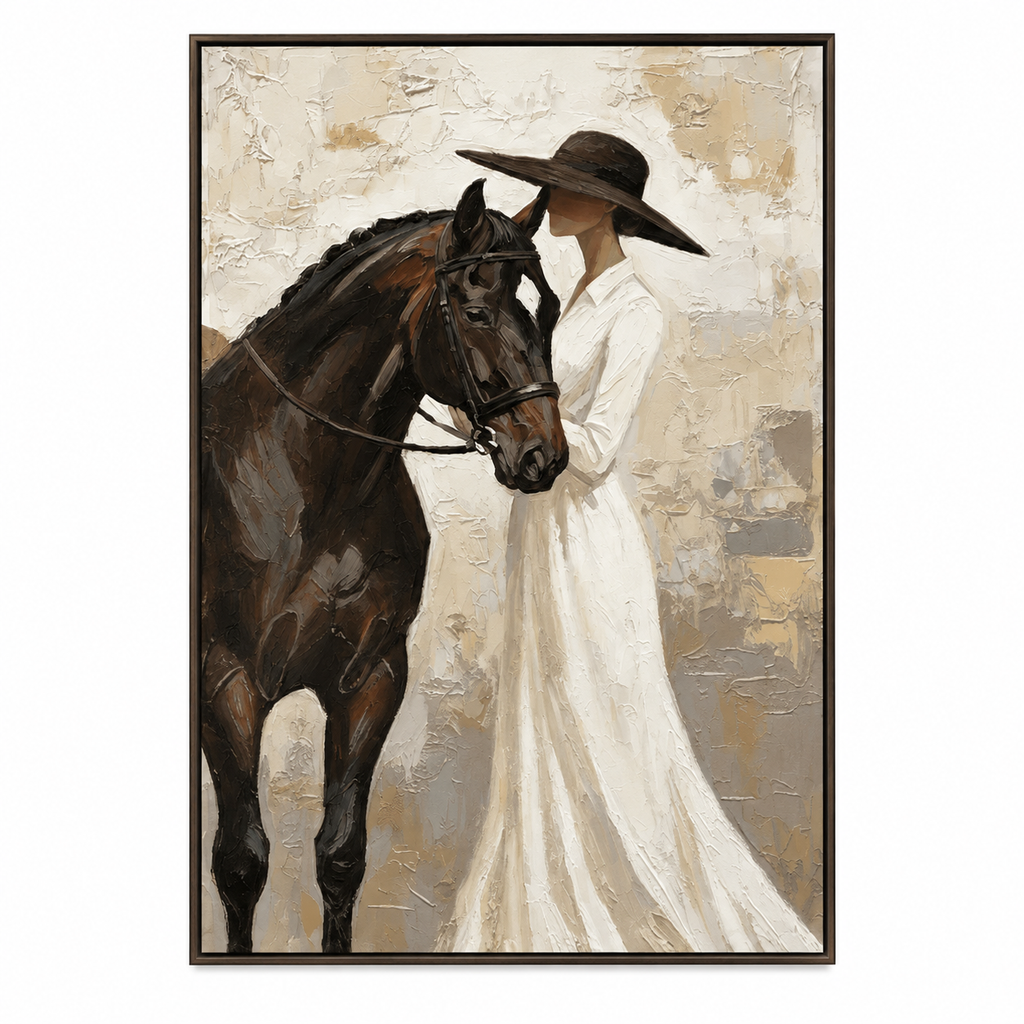 ARBYNART Vintage Americana Art | Veiled Grace