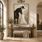 ARBYNART Vintage Americana Art | Veiled Grace