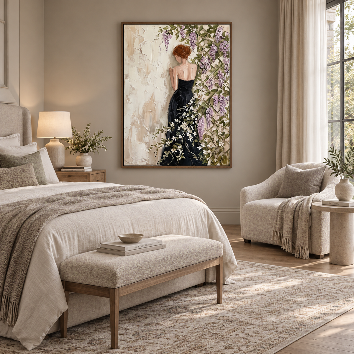 ARBYNART Impressionist Art | Violet Silence