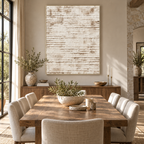 ARBYNART 3D Textured Art | Weathered Stripe Relief