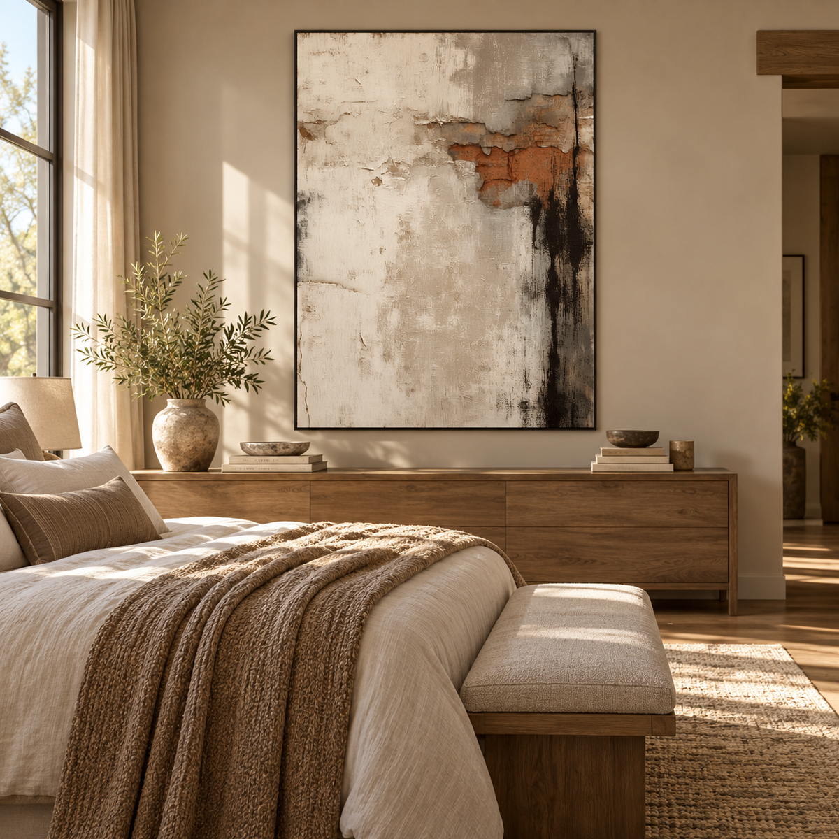 ARBYNART Wabi-Sabi Art | Weathered Wall Patina