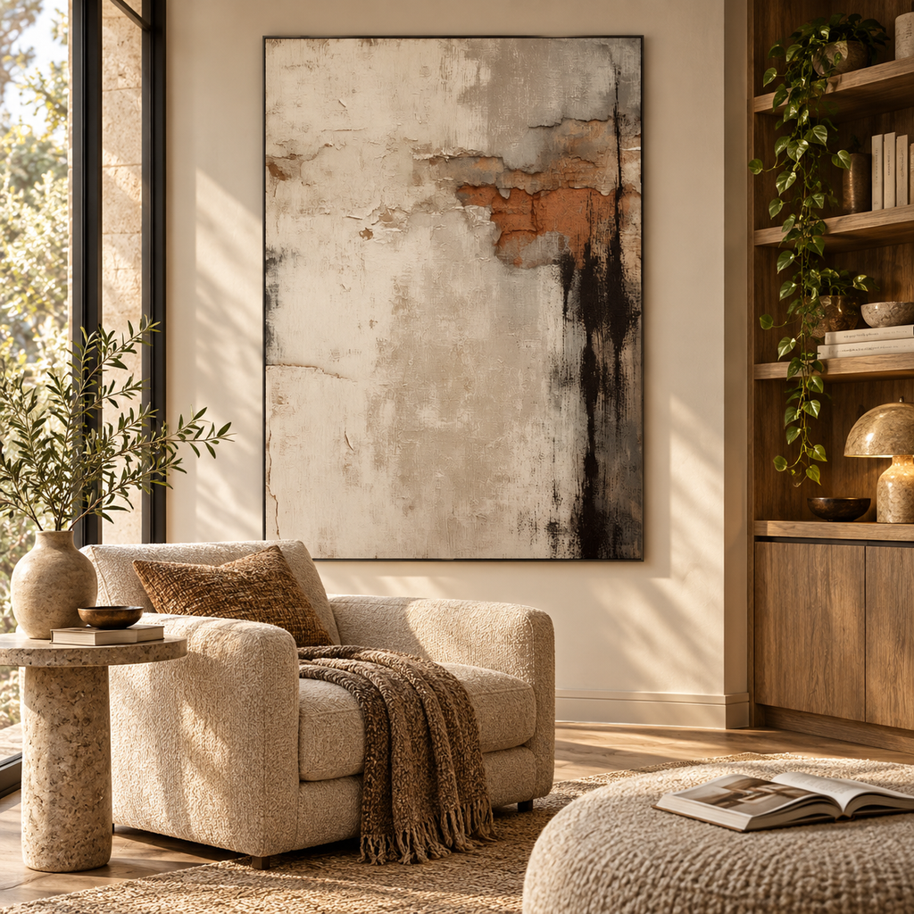 ARBYNART Wabi-Sabi Art | Weathered Wall Patina
