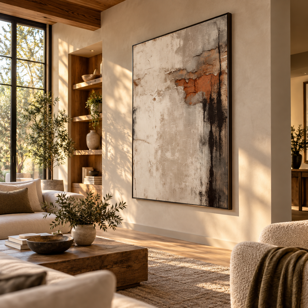 ARBYNART Wabi-Sabi Art | Weathered Wall Patina