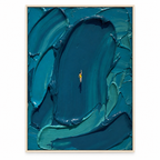 ARBYNART 3D Textured Art | Weight of Azure