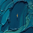 ARBYNART 3D Textured Art | Weight of Azure