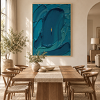 ARBYNART 3D Textured Art | Weight of Azure