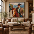 ARBYNART Vintage Americana Art | Western Rider