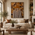 ARBYNART Vintage Americana Art | Whirling Circles of the Masked