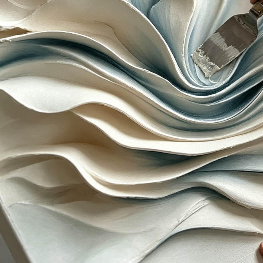ARBYNART 3D Textured Art | Whispering Dune Flow