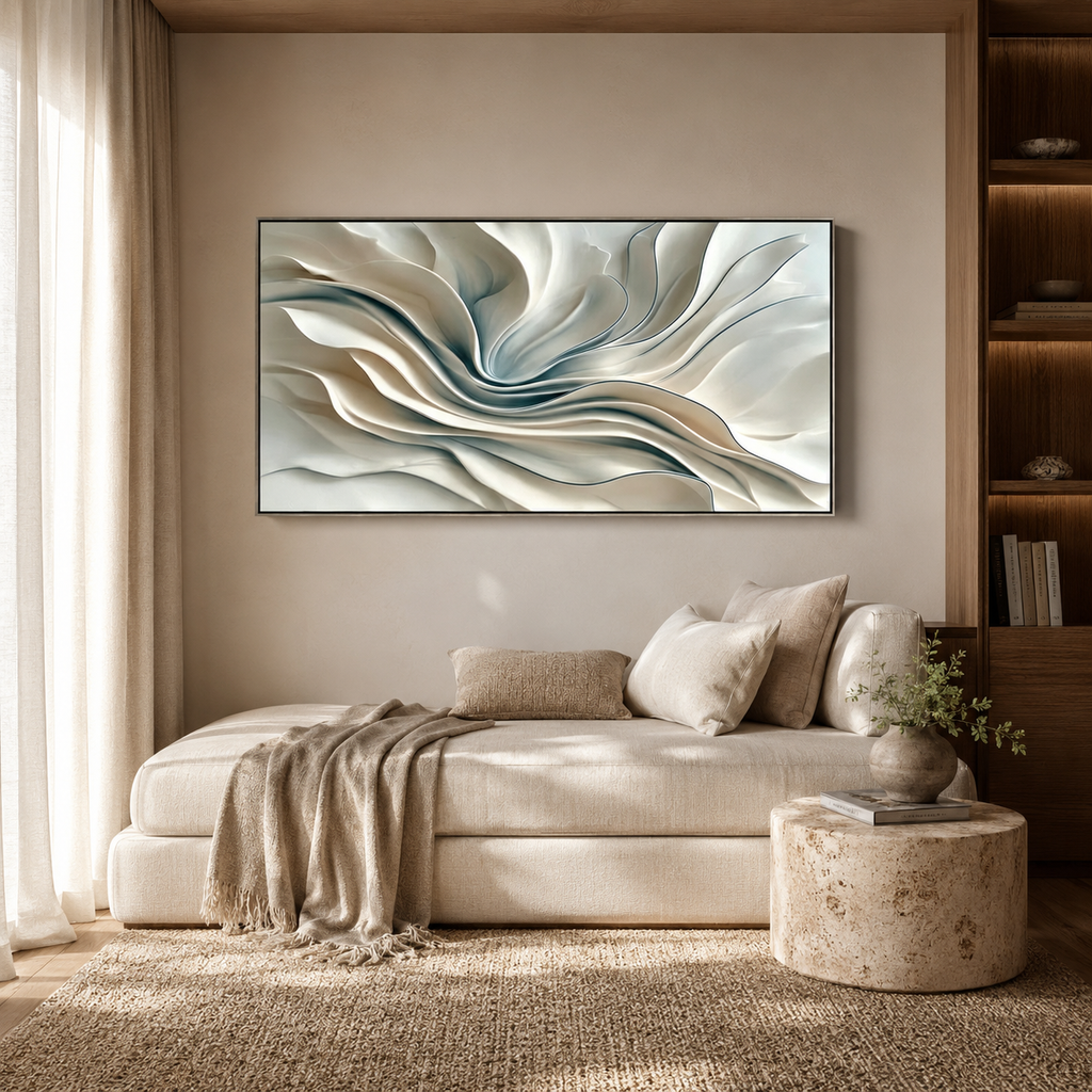 ARBYNART 3D Textured Art | Whispering Dune Flow