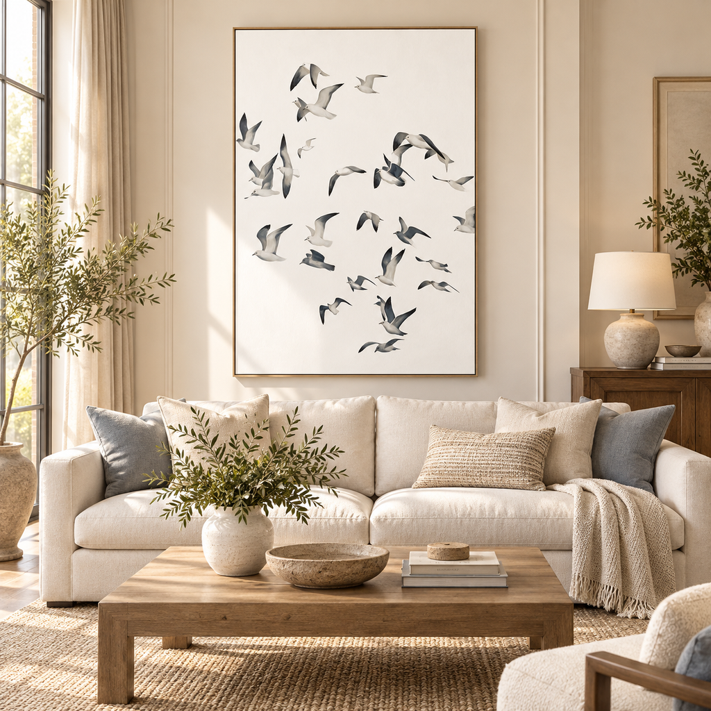 ARBYNART Abstract Art | Whispers of Wings in Flight