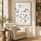 ARBYNART Abstract Art | Whispers of Wings in Flight