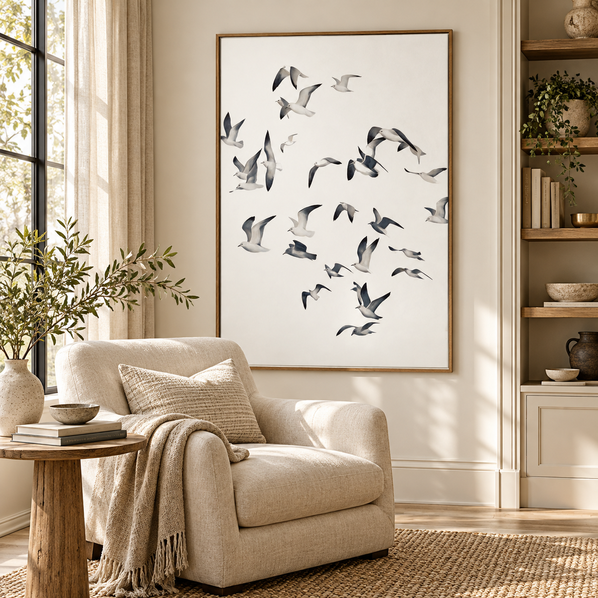 ARBYNART Abstract Art | Whispers of Wings in Flight