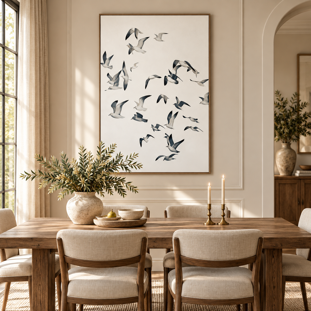ARBYNART Abstract Art | Whispers of Wings in Flight