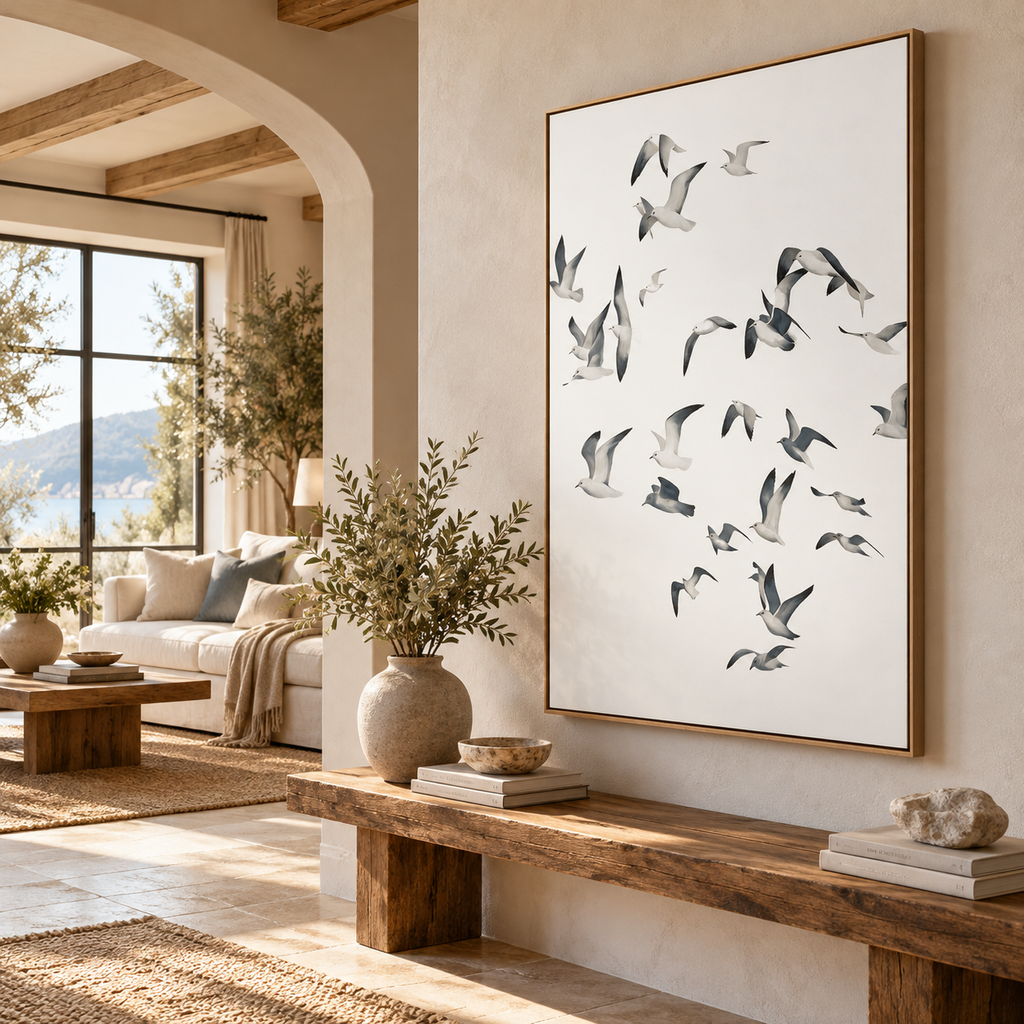 ARBYNART Abstract Art | Whispers of Wings in Flight