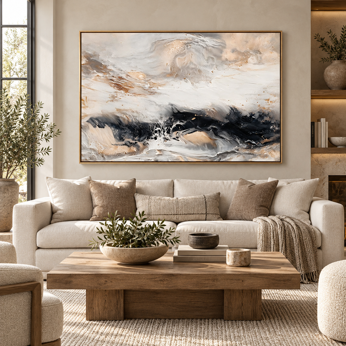 ARBYNART Abstract Art | Whispers of the Storm Tide