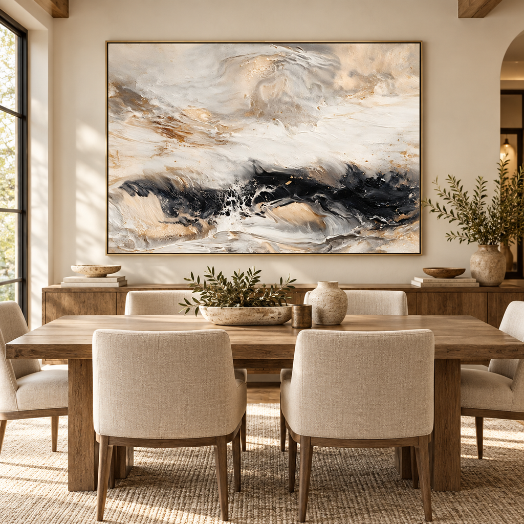 ARBYNART Abstract Art | Whispers of the Storm Tide