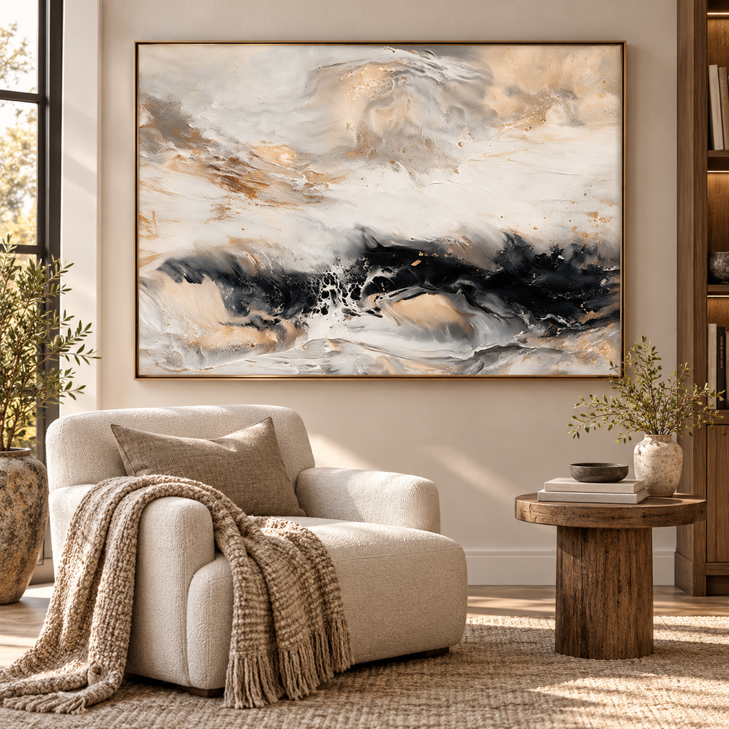ARBYNART Abstract Art | Whispers of the Storm Tide