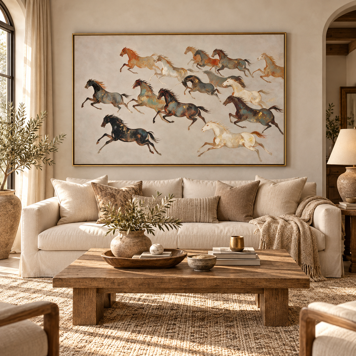 ARBYNART Americana Art | Wild Horses in Every Direction