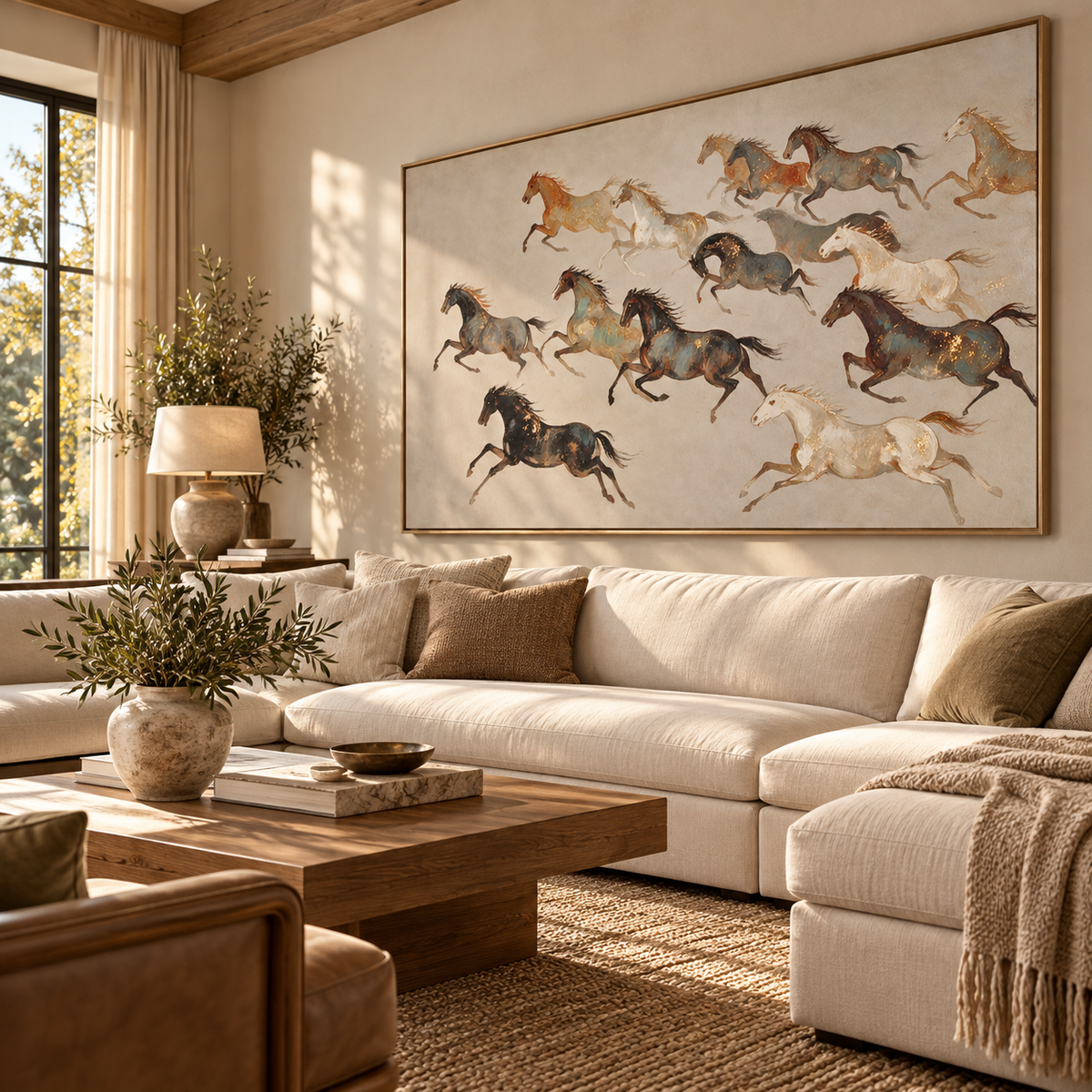 ARBYNART Americana Art | Wild Horses in Every Direction