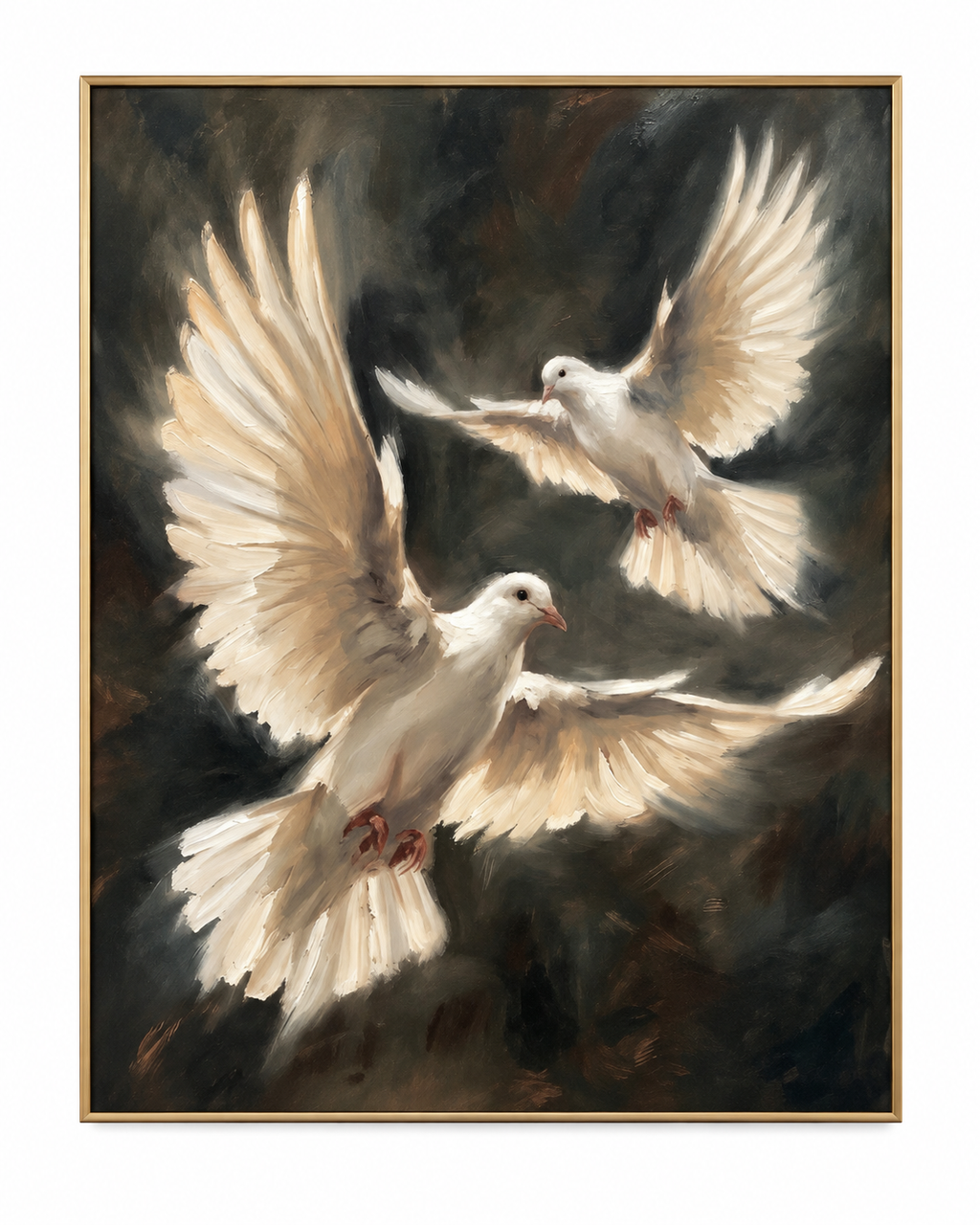 ARBYNART Impressionist Art | Winged Reverence
