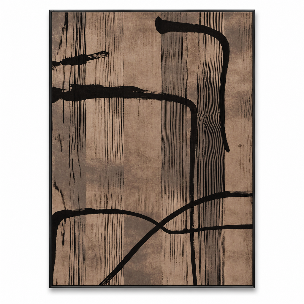 ARBYNART Abstract Art | Zen Curve Lines