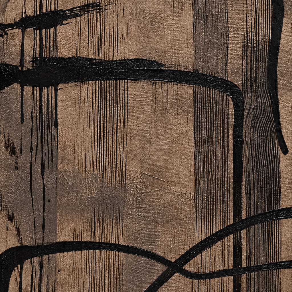 ARBYNART Abstract Art | Zen Curve Lines