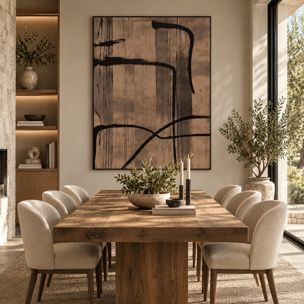 ARBYNART Abstract Art | Zen Curve Lines