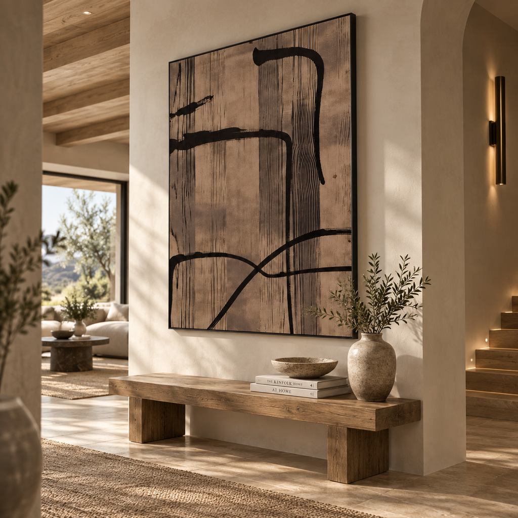 ARBYNART Abstract Art | Zen Curve Lines