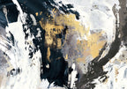 ARBYNART Abstract Art | Gilded Echoes of Midnight