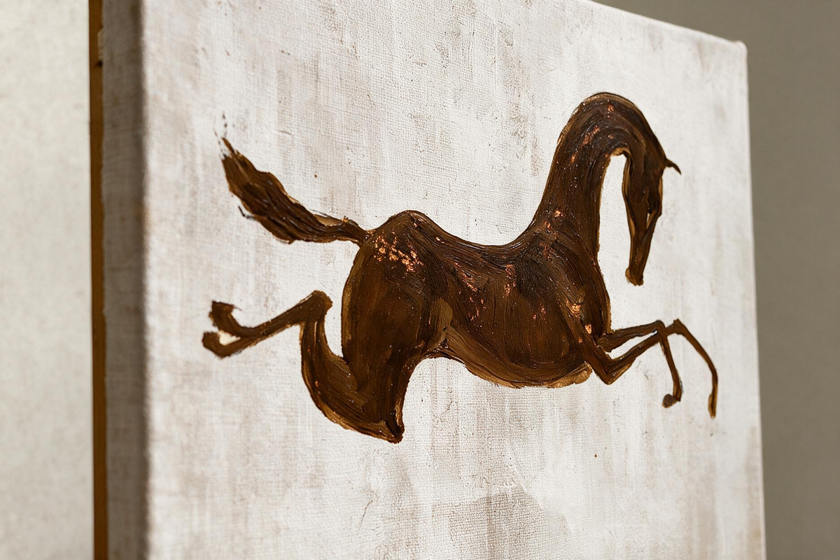 ARBYNART Americana Art | Leaping Horse Silhouette
