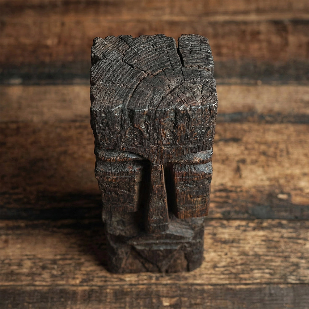 ARBYNART Ancient Totem Face Sculpture