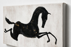 ARBYNART Americana Art | Black Stallion in Flight