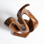 ARBYNART Flowing Flame Wood Sculpture