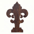 ARBYNART Fleur-de-Lis Wood Sculpture