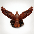 ARBYNART Soaring Eagle Wood Sculpture