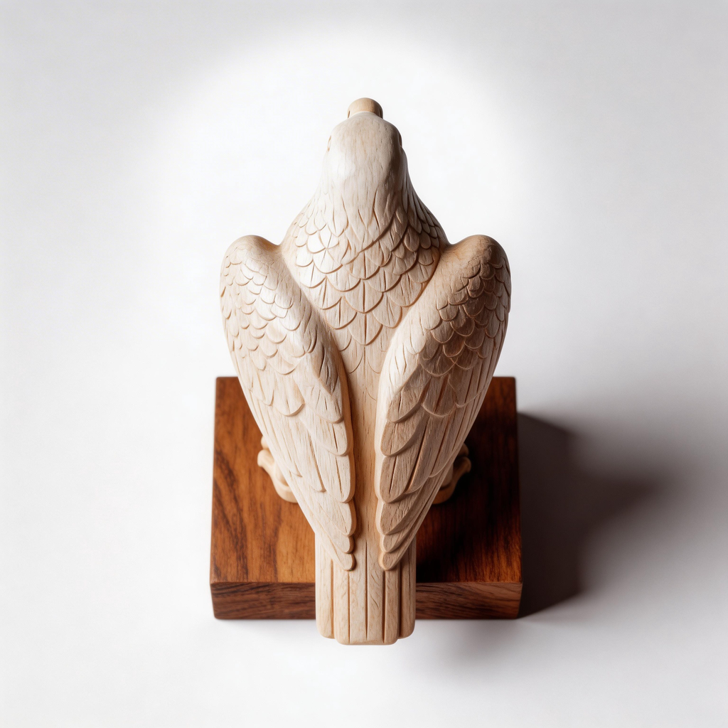 ARBYNART Majestic Eagle Wood Sculpture