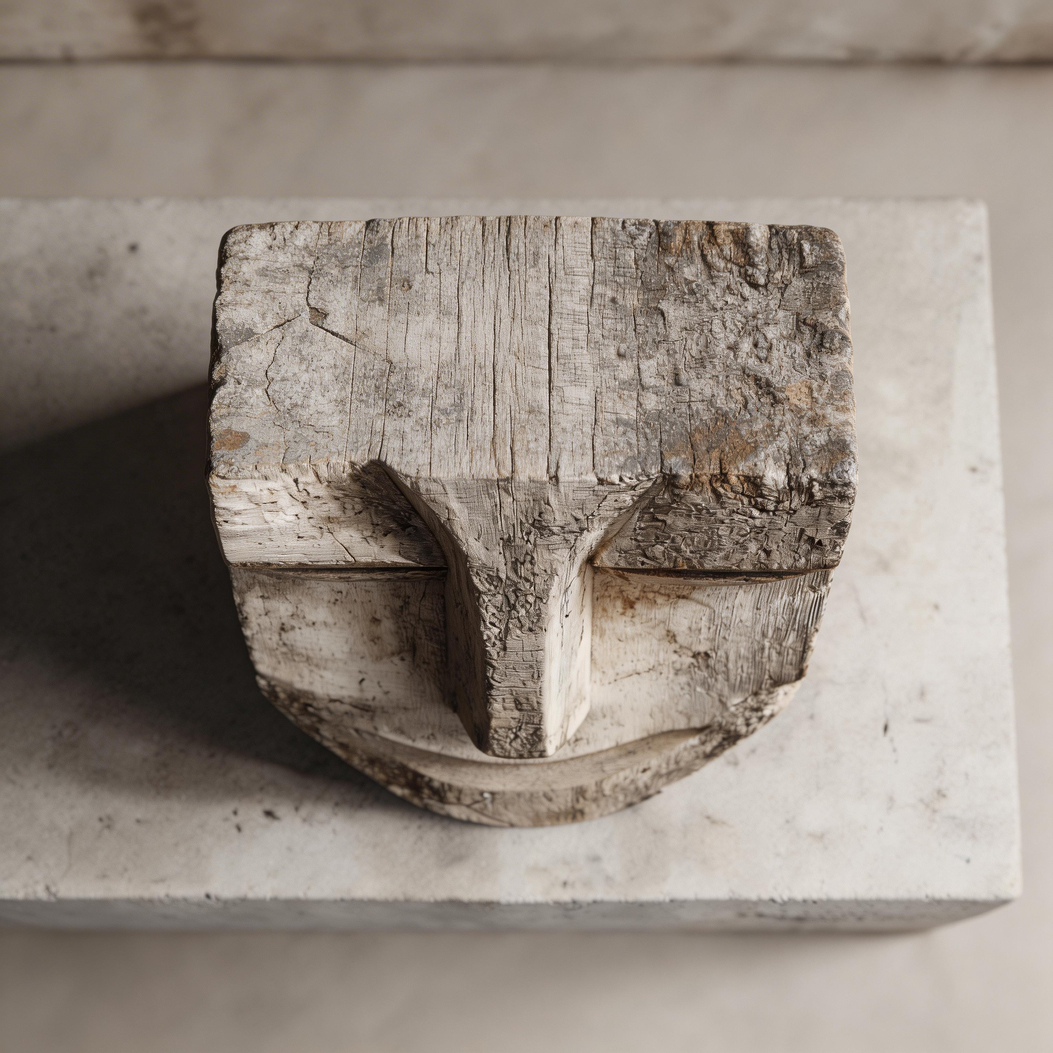 ARBYNART Rustic Serenity Face Sculpture