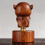 ARBYNART Carved Monkey Bust Sculpture