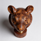 ARBYNART Carved Rat Bust