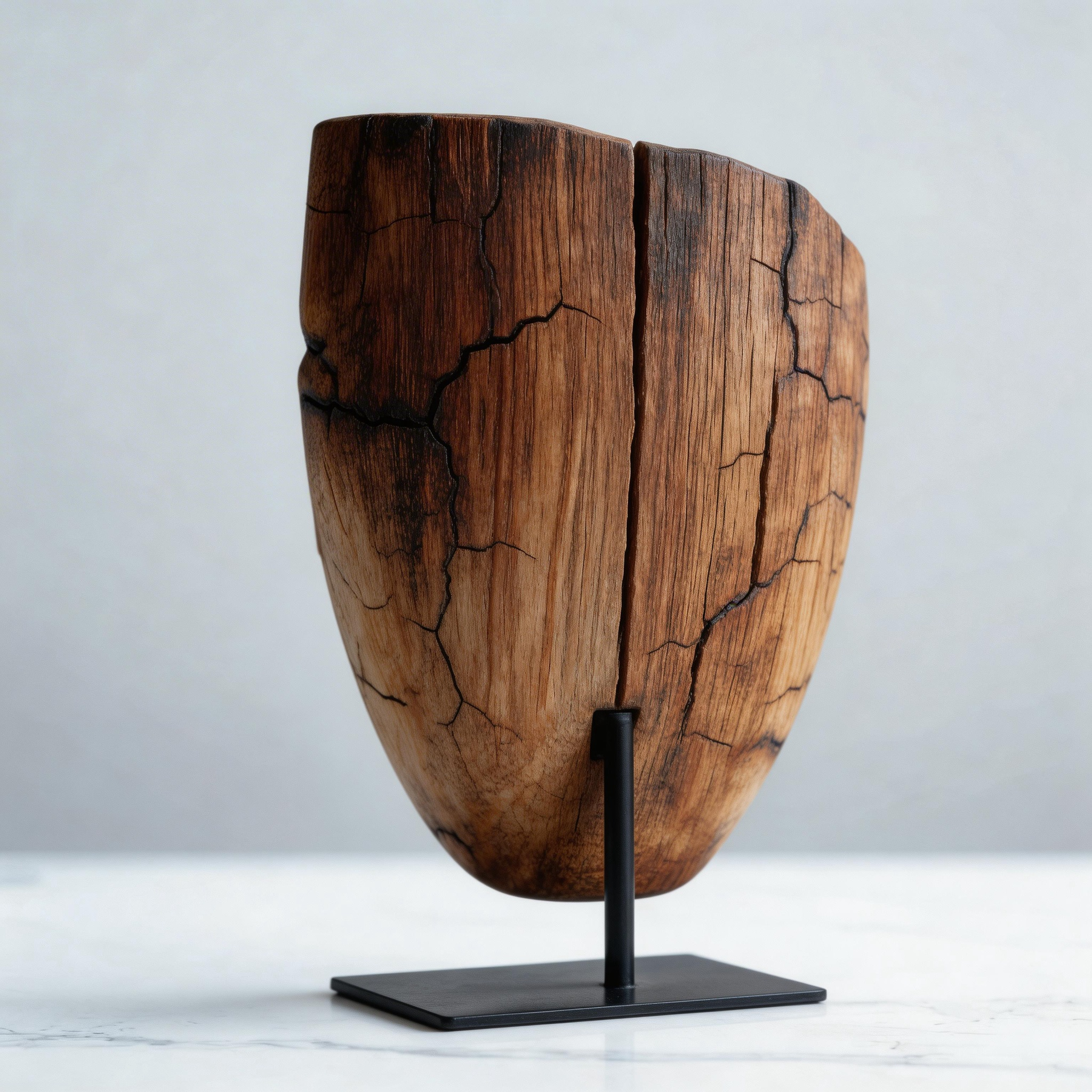 ARBYNART Weathered Serenity Face