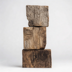 ARBYNART Stacked Totem Face Sculpture